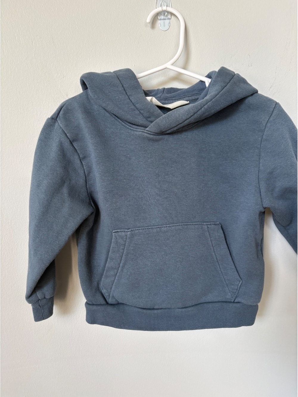 H&M Toddler Hoodie Sweatshirt Size 2T Blue Cotton Blend